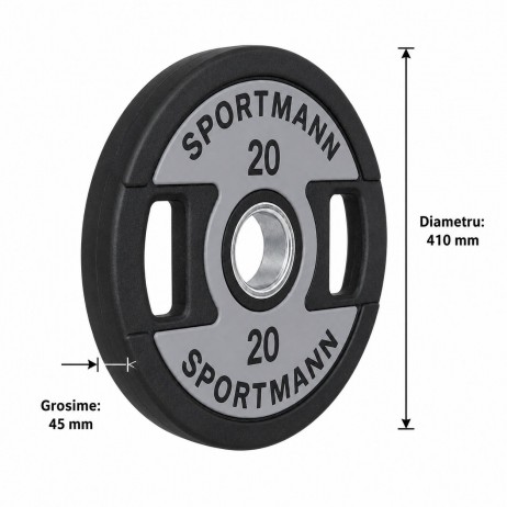 Greutate SportMann Profi CPU 20 kg/50 mm