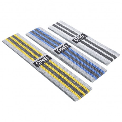 Set benzi elastice pentru șolduri HB001 3 în 1 ONE FITNESS