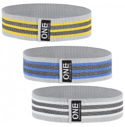 Set benzi elastice pentru șolduri HB001 3 în 1 ONE FITNESS