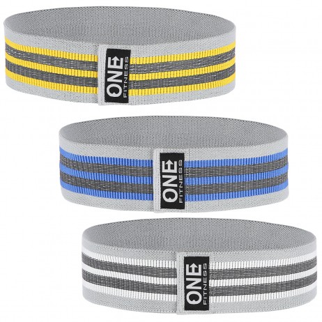 Set benzi elastice pentru șolduri HB001 3 în 1 ONE FITNESS