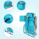 Sezlong pliabil 3-IN-1 Nils NC3308, Turcoaz