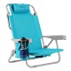 Sezlong pliabil 3-IN-1 Nils NC3308, Turcoaz