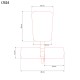 Scaun de antrenament LTS25 HMS cu blocare coapse