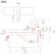 Scaun de antrenament LTS25 HMS cu blocare coapse