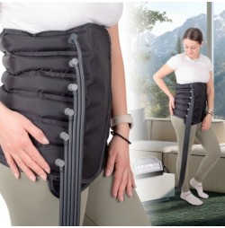Centură suplimentară de compresie cu aer inSPORTline M (118x37 cm)