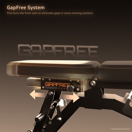Bancă de greutăți reglabilă inSPORTline X-NT FB40 • Sistem GapFree