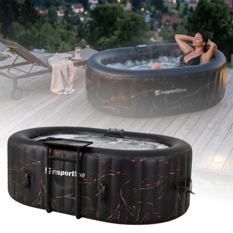 Piscina Gonflabila Incalzita inSPORTline Voytano 150 x 80 x 65 cm