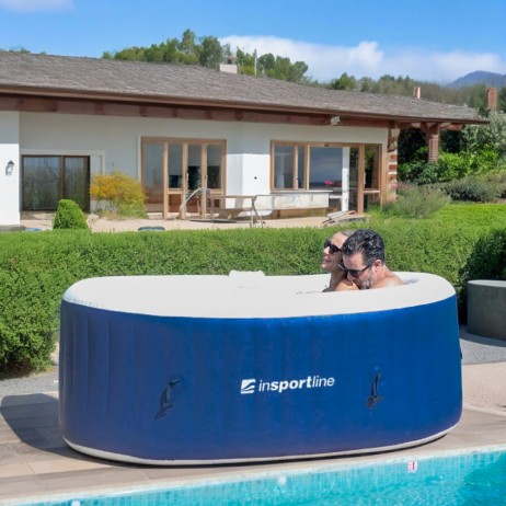 Piscina Gonflabila Incalzita inSPORTline Voytano 150 x 80 x 65 cm