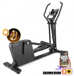 Bicicleta Eliptica inSPORTline e-Velocer ET • Generator de energie încorporat