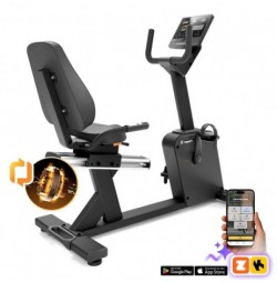 Bicicletă orizontală inSPORTline e-Velocer RMB • Generator de curent încorporat